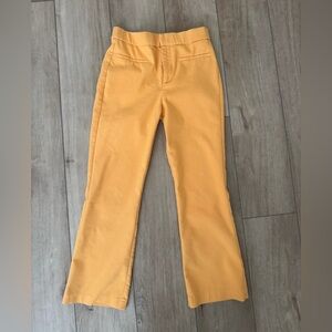 Zara Mini Cropped Flare Straight-Leg Pants